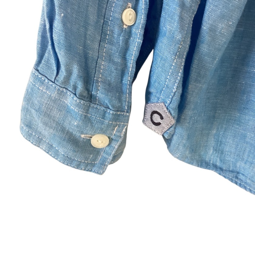 Cremieux Linen Button Down Shirt XXL - Picture 7 of 10